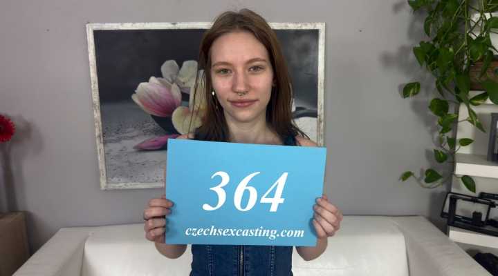 Skinny babe shows her wet pussy on a casting exam – Maya Sinnn