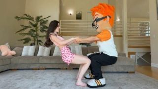 Naked Yoga with Fiona Frost and Porn Dude